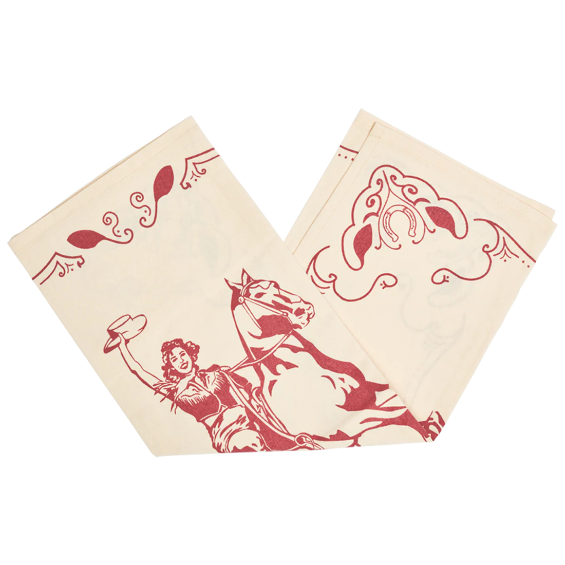 4PK SADIE NAPKIN - RED - Image 4