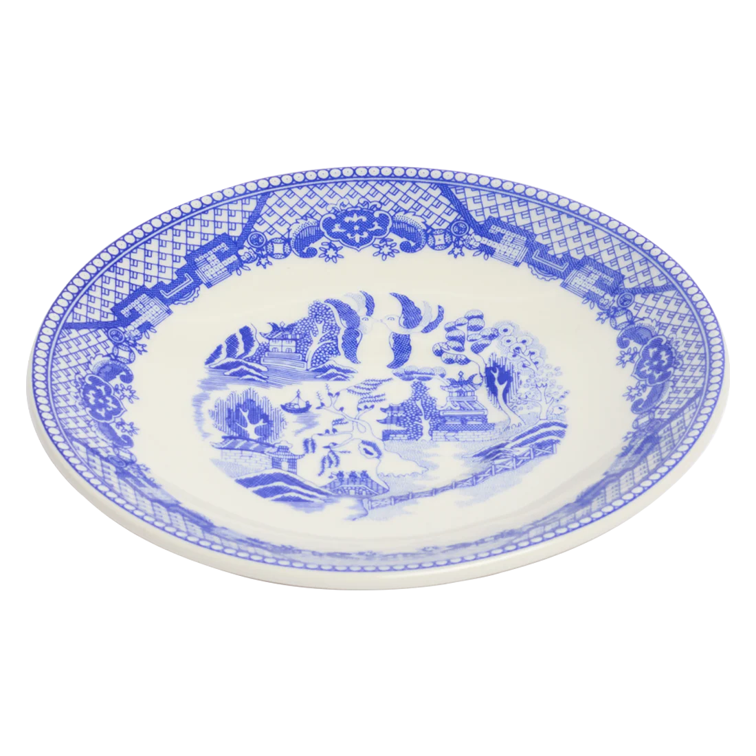 BLUE WILLOW SAUCER (6") - Image 2