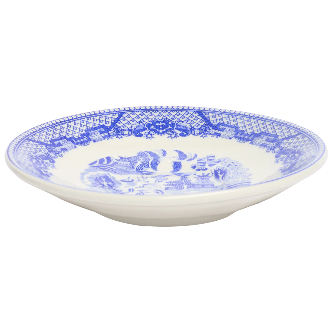BLUE WILLOW SAUCER (6") - Image 3