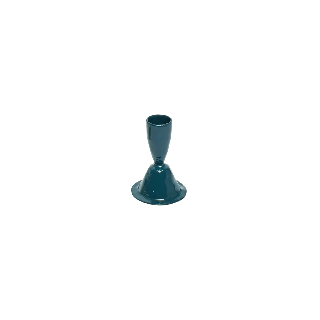 CANDLE HOLDER BLUE - SML - Image 2