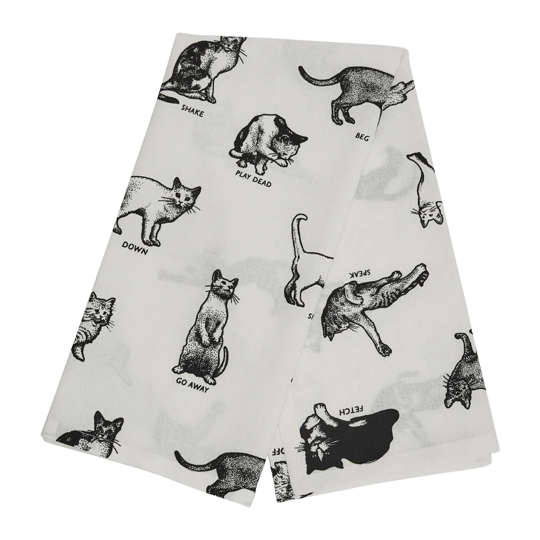 CAT TRICKS TEA TOWEL - Image 3