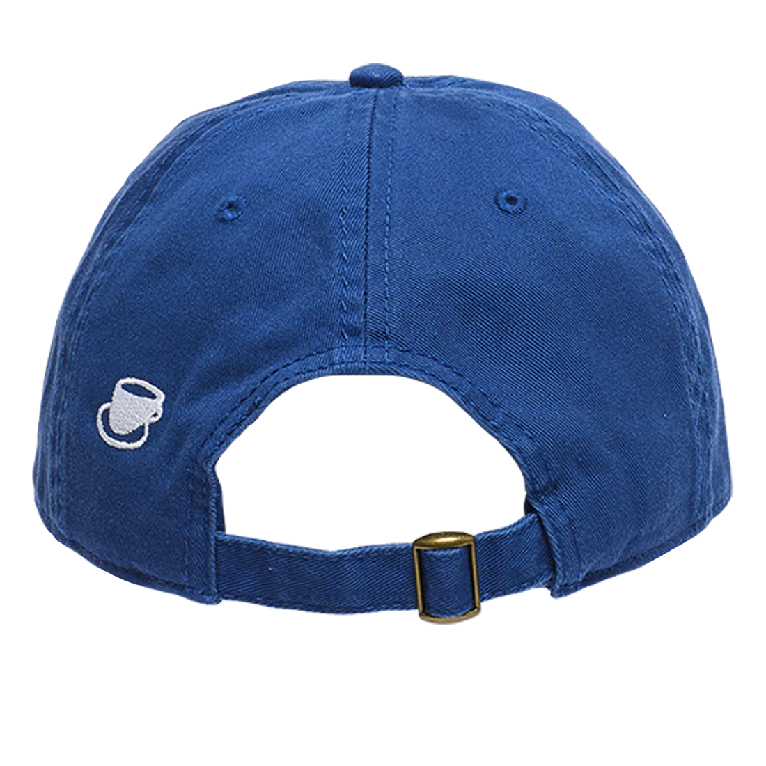DAD HAT - CHECK LOGO - ROYAL BLUE - Image 3