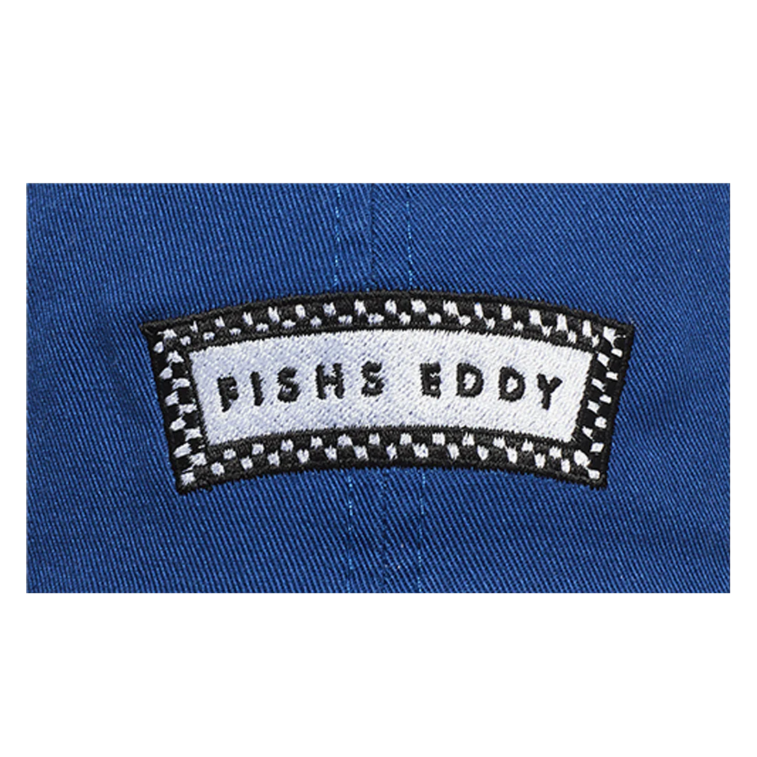 DAD HAT - CHECK LOGO - ROYAL BLUE - Image 4