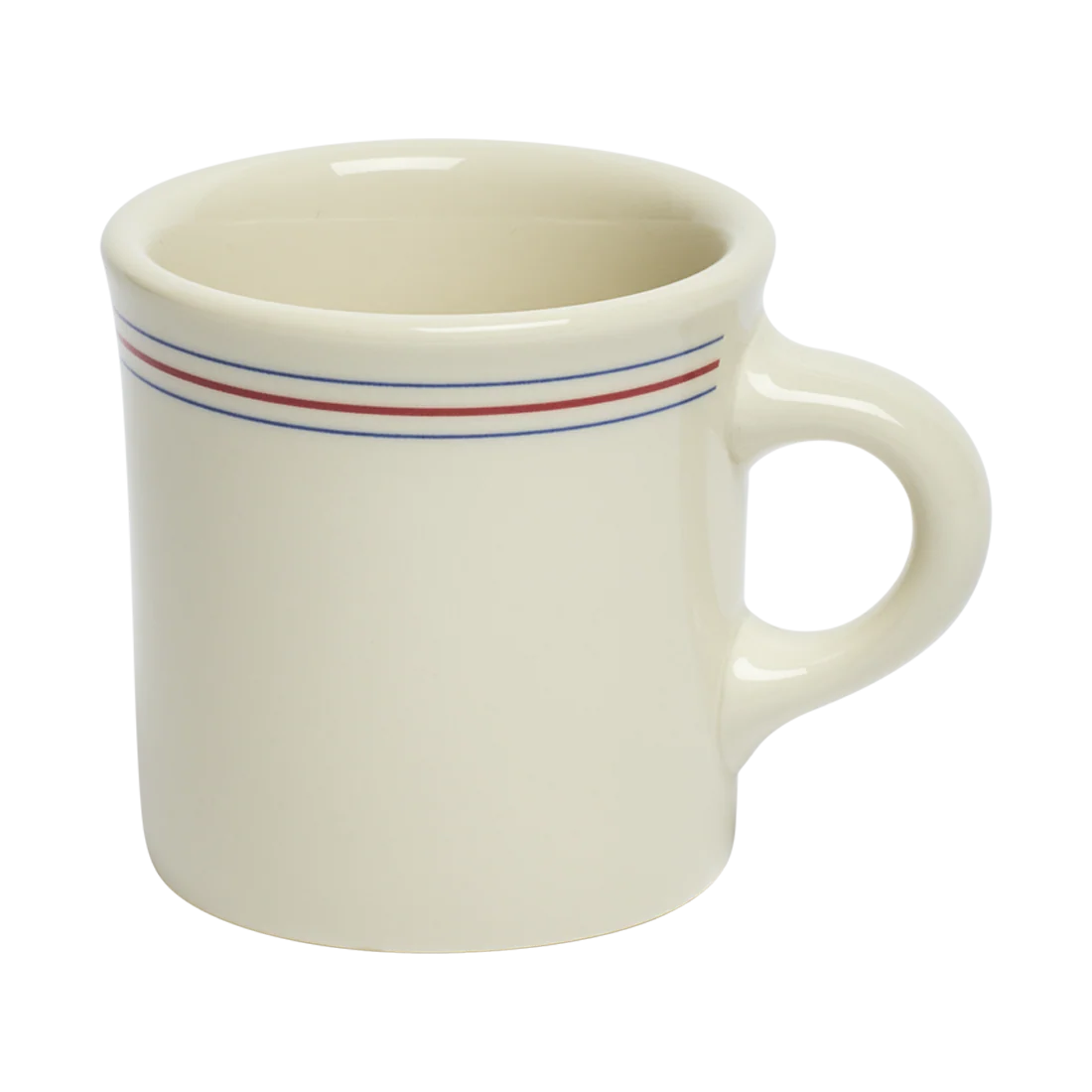 HL RED/BLUEBAND - DINER MUG (8.75OZ) - Image 3