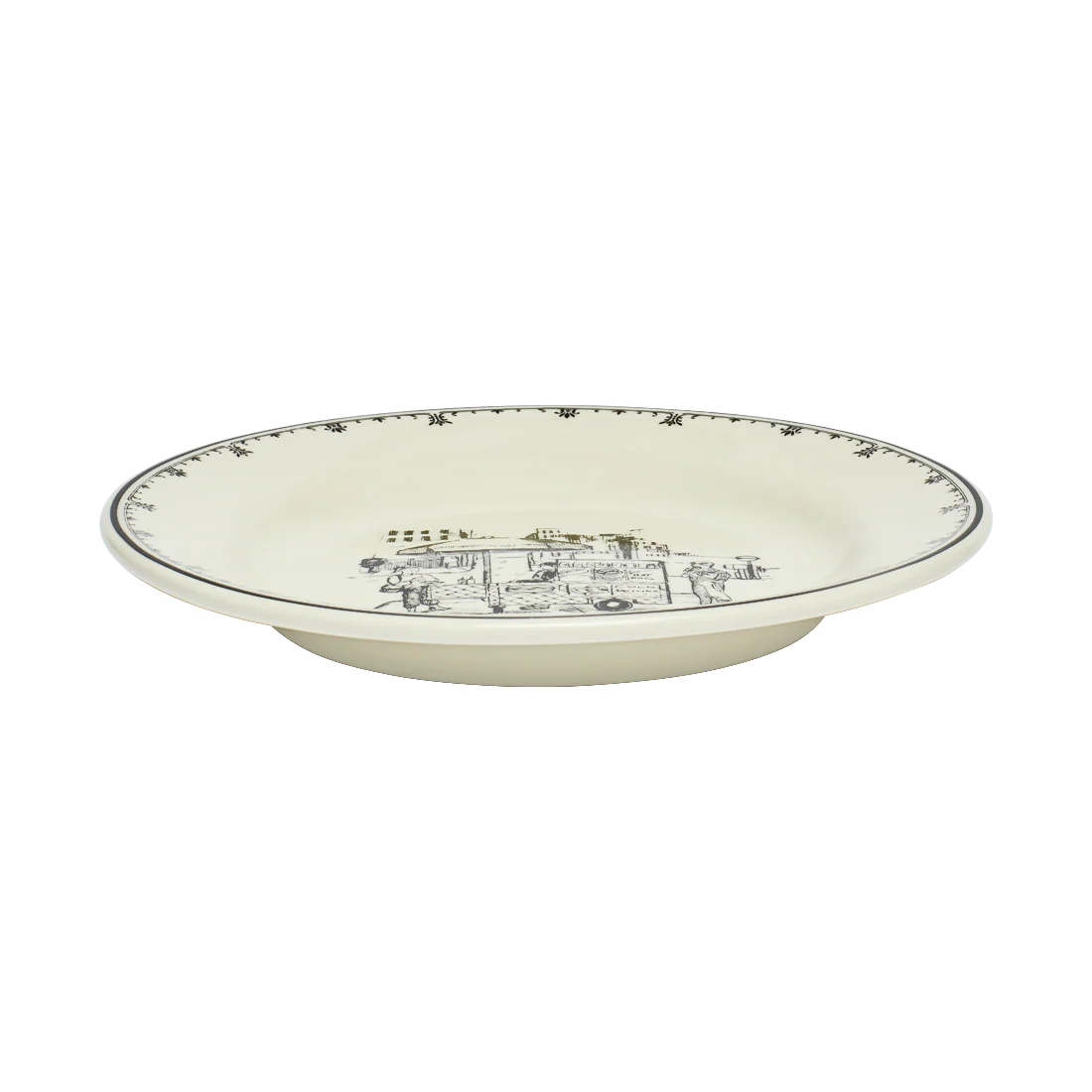 NYC TOILE - CART PLATE (8.25") - Image 4