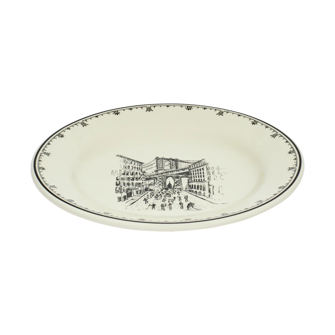 NYC Toile - Dumbo Plate 8.25in - Image 3