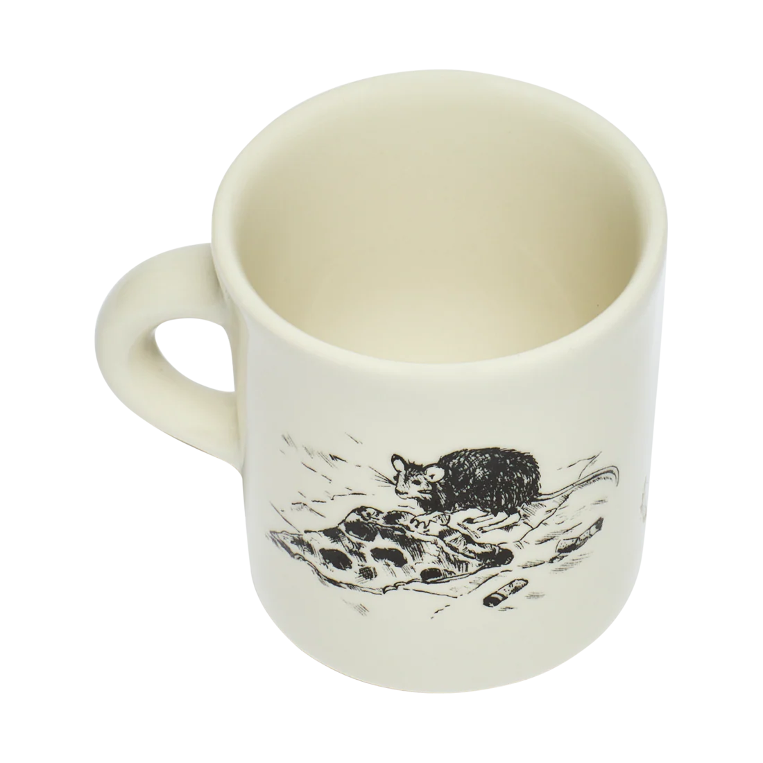 NYC Toile - Pizza Rat Mug 8.75oz - Image 3
