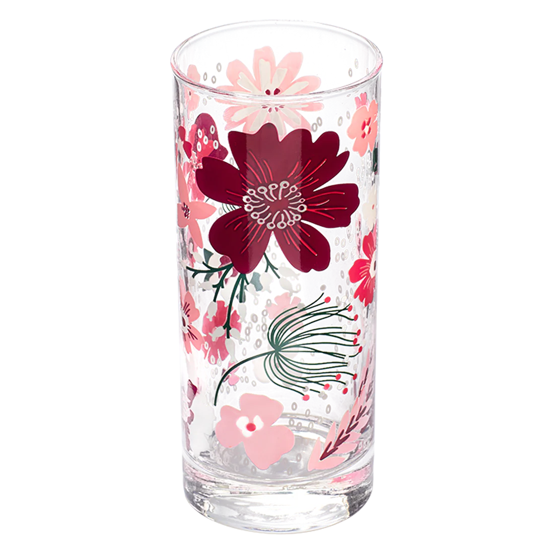 PINK GARDEN HIGHBALL GLASS (12.3OZ) - Image 3
